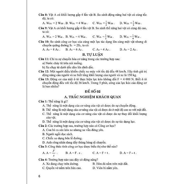 Tuyển Tập Đề Kiểm Tra Định Kì Khoa Học Tự Nhiên Lớp 9 - Ảnh 3