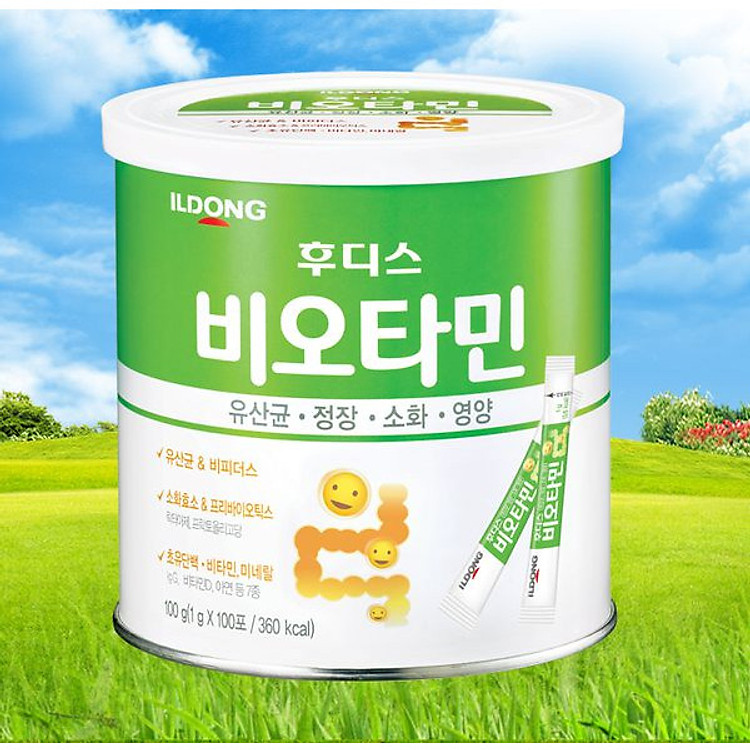 Men vi sinh ILDONG CHOYUMEAL PLUS 100g Hàn Quốc