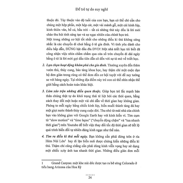 Để Trẻ Tự Do Suy Nghĩ - Ảnh 2