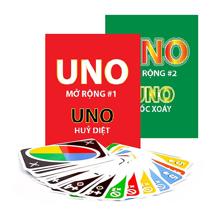 Combo Bài Uno Đại Chiến Mở Rộng - Uno Expansion & Uno Storm