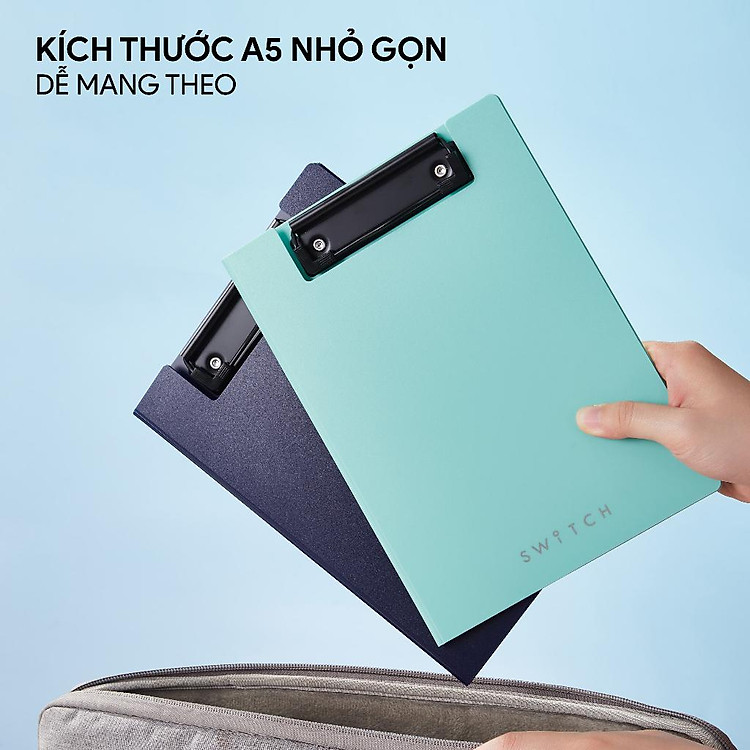 Bìa kẹp trình ký đôi A5 nhiều màu AO+ (WB520) - Ảnh 5