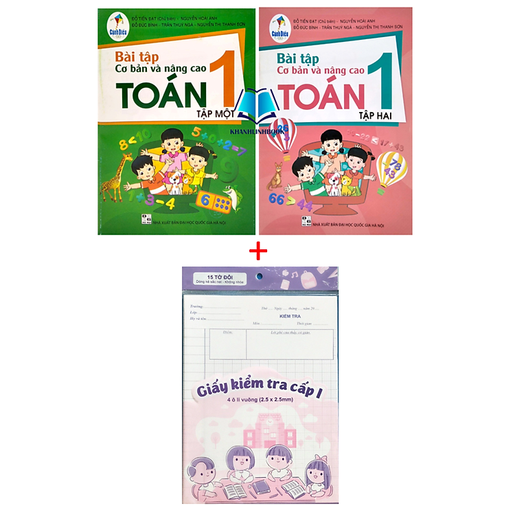 Bài Tập Cơ Bản Và Nâng Cao Toán 1 – Tập 1 + 2