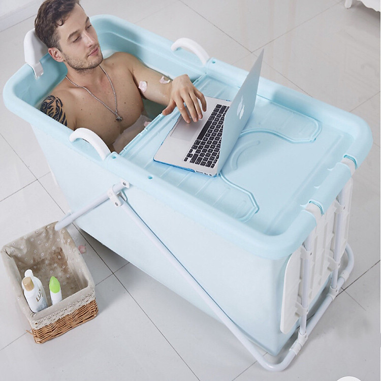 Bồn tắm gấp gọn khung inox cao cấp