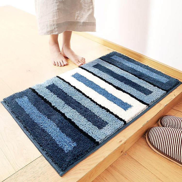 Thảm chùi chân, thảm nhà tắm, thảm cửa ra vào họa tiết Phím Đàn