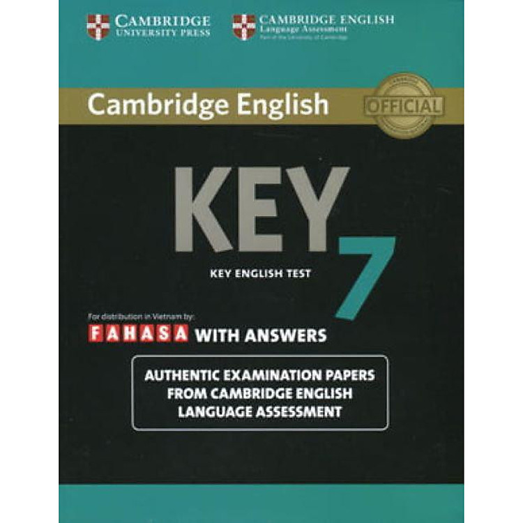 Cambridge English KEY - Key English Test 7 with Answers