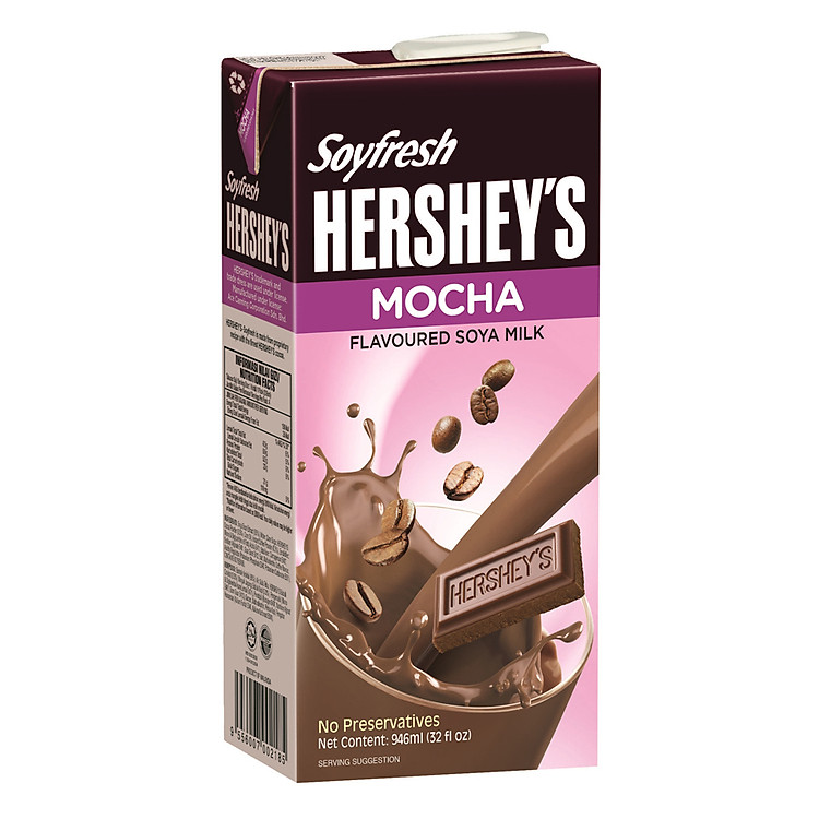 Sữa Đậu Nành Hershey Vị Mocha (946ml)