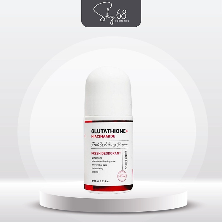 Lăn Nách Ngăn Mùi, Làm Trắng Angel’s Liquid Glutathione Fresh-Up Whitening Magic Deo Stick 60ml