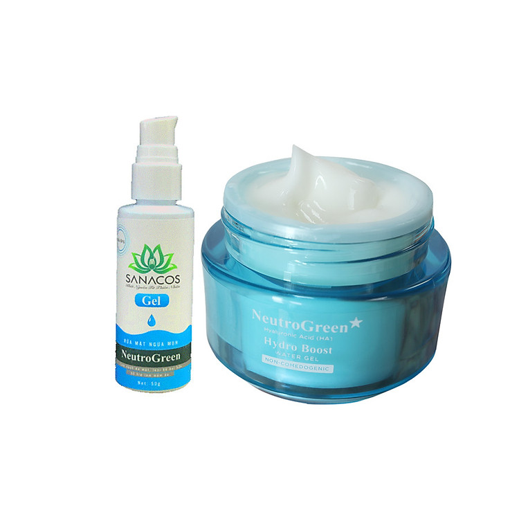 KEM DƯỠNG ẨM NEUTROGREEN (HYDRO BOOST WATER MOISTURISING CREAM) 50ml + Tặng Kèm Gel Rửa Mặt 50ml