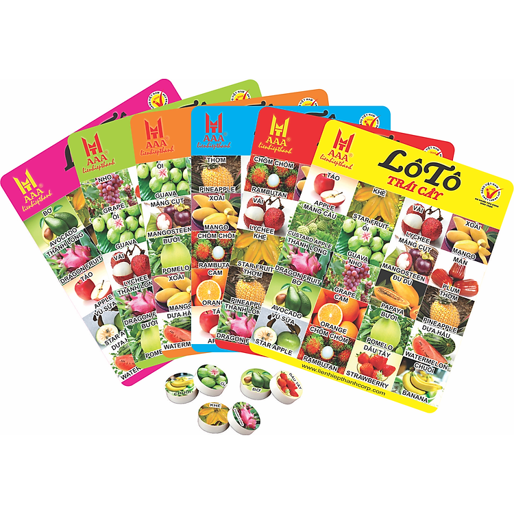 Cờ Lô Tô Trái Cây Liên Hiệp Chính hãng Tiết kiệm - Hình ảnh 2