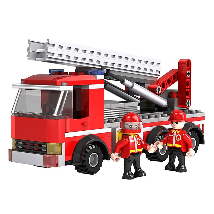 Mô Hình Cogo - Trạm Cứu Hỏa 3613 Chính hãng Tiết kiệm - Hình ảnh 2