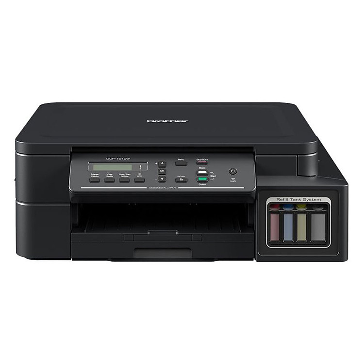 Máy In Phun Màu Đa Năng Brother DCP-T510W - Hàng Chính Hãng