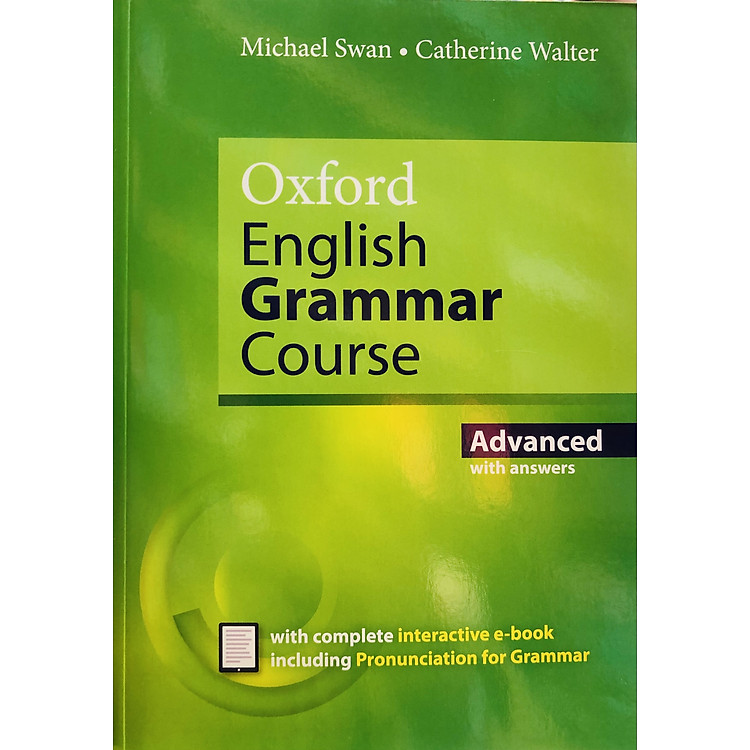 Oxford English Grammar Course with answers [access code for e-book] – Advanced