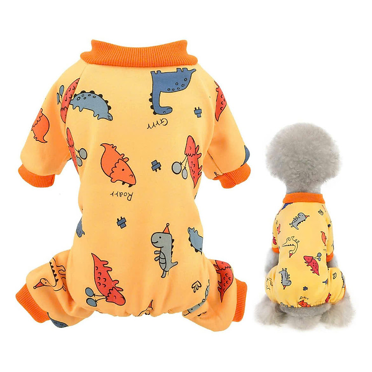 ÁO THUN NỈ KHỦNG LONG XINH TỪ 1-4.5KG DÀNH CHO THÚ CƯNG CHÓ MÈO