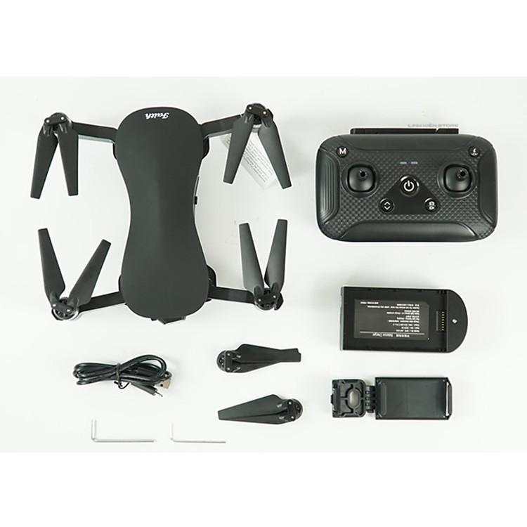 Flycam C-Fly Faith 4K gimbal 3 trục chống rung (Đen)- Hàng Chính Hãng