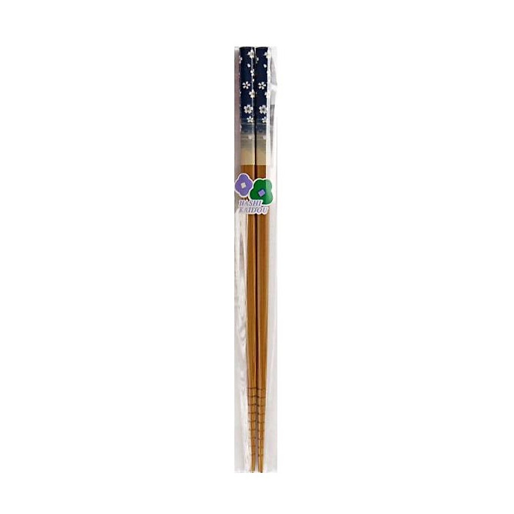 Set 1 đôi đũa Nhật mẫu hoa cho trẻ em nội địa Nhật Bản - Giao màu ngẫu nhiên