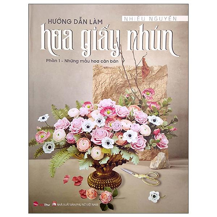 Hướng Dẫn Làm Hoa Giấy Nhún – Phần 1: Những Mẫu Hoa Căn Bản