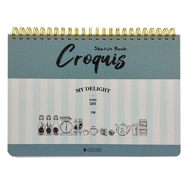 Vở Vẽ Oxford A5 (50 tờ) – Màu Xanh