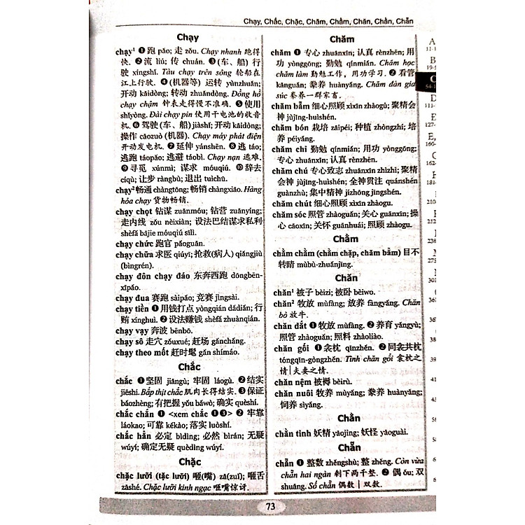Từ điển 2 trong 1 Việt Hán Hán Việt hiện đại - Ảnh 8