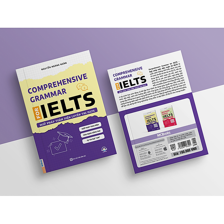 Mua COMPREHENSIVE GRAMMAR FOR IELTS – NGỮ PHÁP TOÀN DIỆN LUYỆN THI