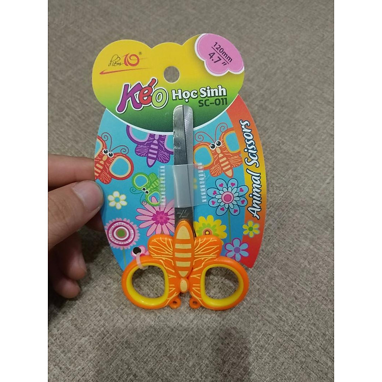 Kéo Học Sinh SC-011 (Màu Cam) - Ảnh 2