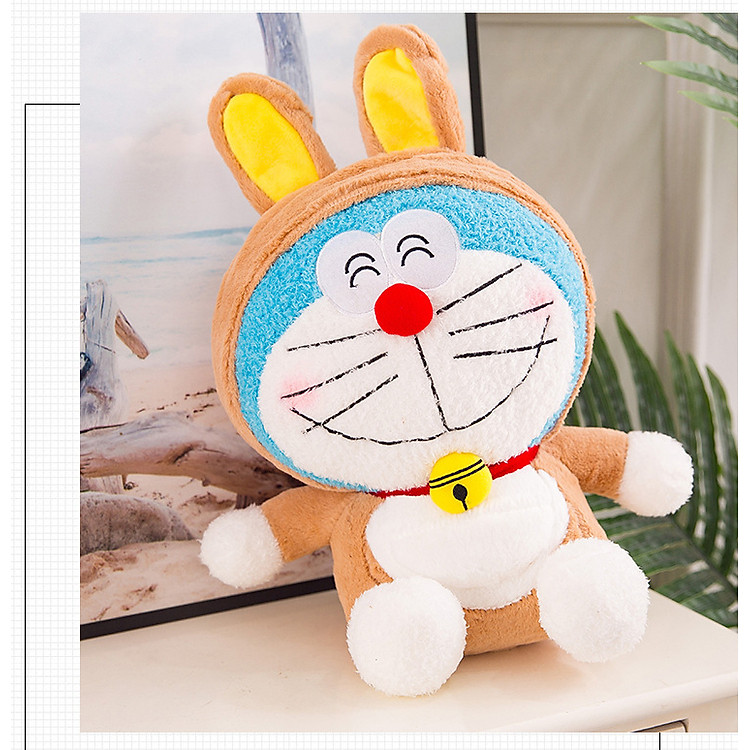 Mua Gấu bông Doremon thỏ nâu siêu cute Chính hãng Ưu đãi - Hình ảnh 4
