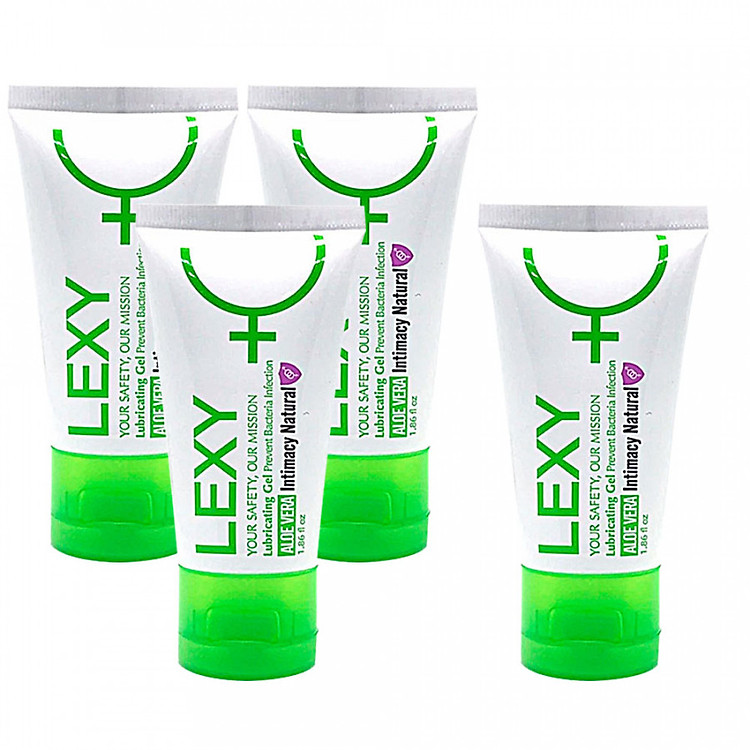 Bộ 3 Gel Bôi Trơn Đức Lexy Aloe Tinh Chất Thiên Nhiên Lô Hội (50ml/chai) + Tặng 1 Chai Gel Bôi Trơn Đức Lexy Aloe Tinh Chất Thiên Nhiên Lô Hội (50ml/chai)