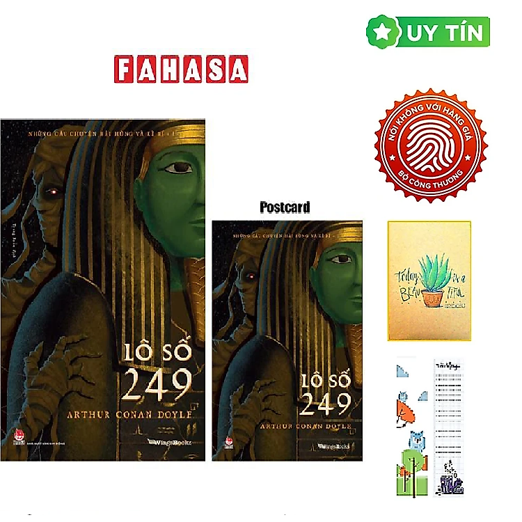 Những Câu Chuyện Hãi Hùng Và Kì Bí - Phần I - Lô Số 249 (Tặng Kèm Bookmark CÚ MÈO + SỔ TAY XƯƠNG RỒNG)