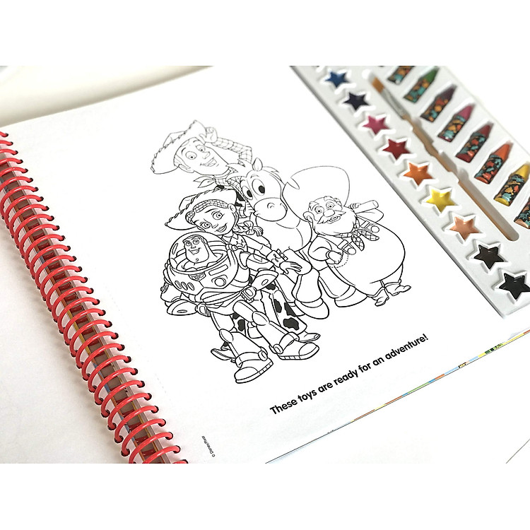 Disney Toy Story 4 Deluxe Poster Paint & Color - Ảnh 3