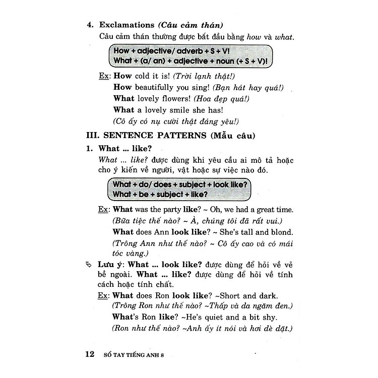 Sổ Tay Tiếng Anh 8 (Tái Bản 2017) - Ảnh 5