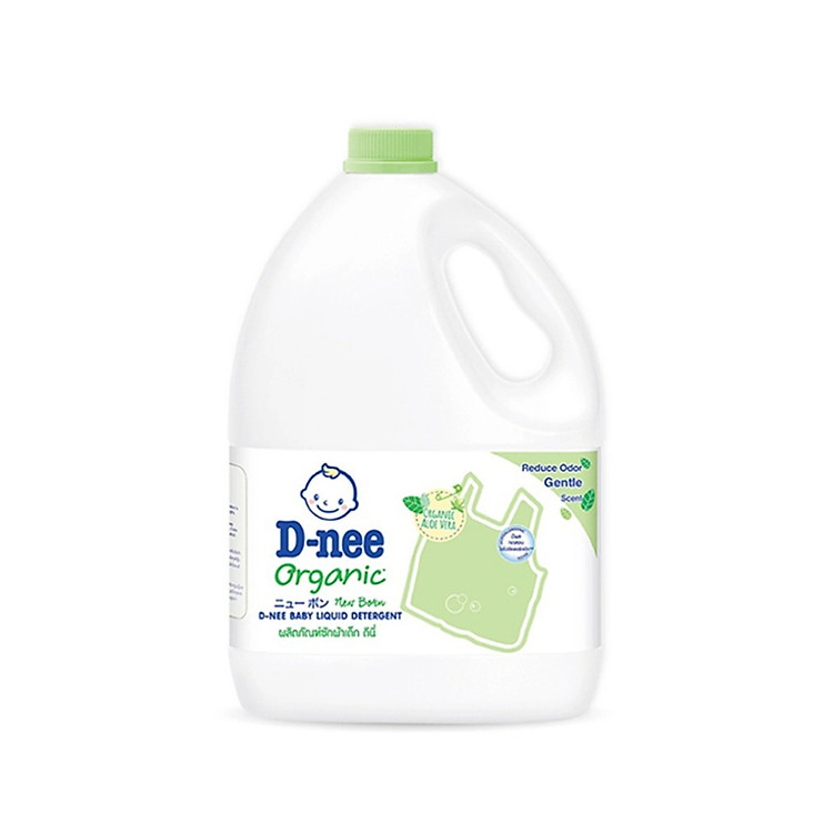 Nước giặt quần áo D-nee Organic 3000ml Chính hãng Ưu đãi - Hình ảnh 3