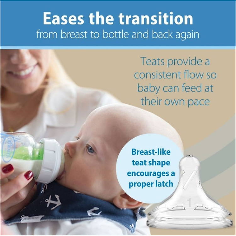 Mua Bình sữa thủy tinh Dr.Brown's 150ml Giá rẻ - Hình ảnh 5