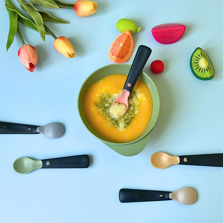 Thìa Tập Ăn Tommee Tippee Bộ 5 Chính hãng Giá rẻ - Hình ảnh 2