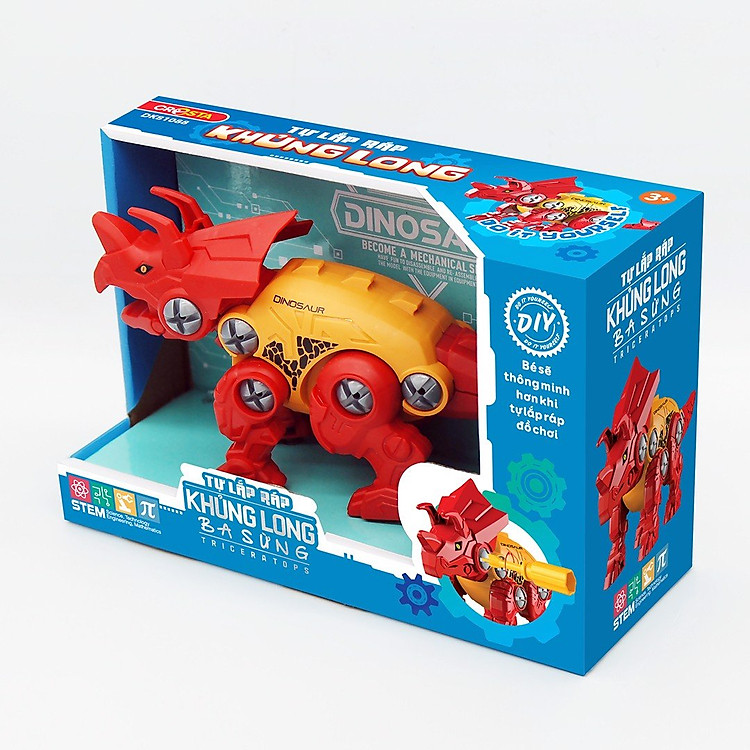 Mua Đồ chơi lắp ráp khủng long ba sừng Chính hãng Ưu đãi
