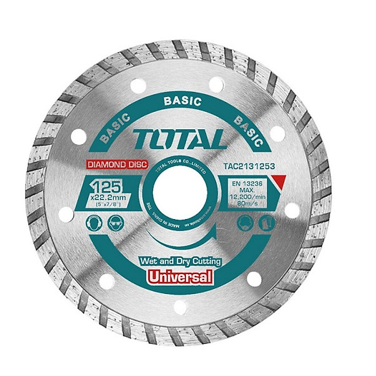 Đĩa cắt gạch phủ hợp kim(125-5") Total TAC2131253