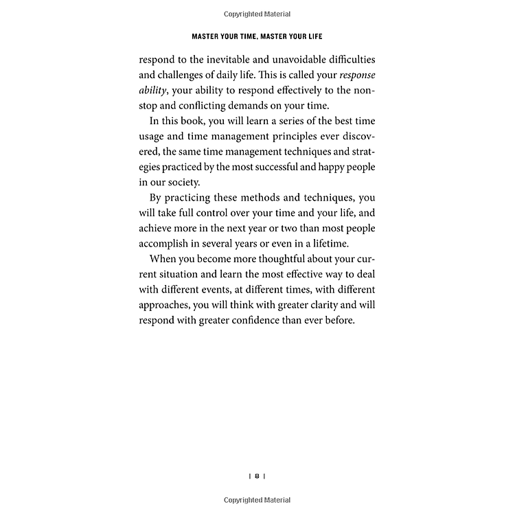 Master Your Time, Master Your Life: The Breakthrough System To Get More Results, Faster, In Every Area Of Your Life - Ảnh 3