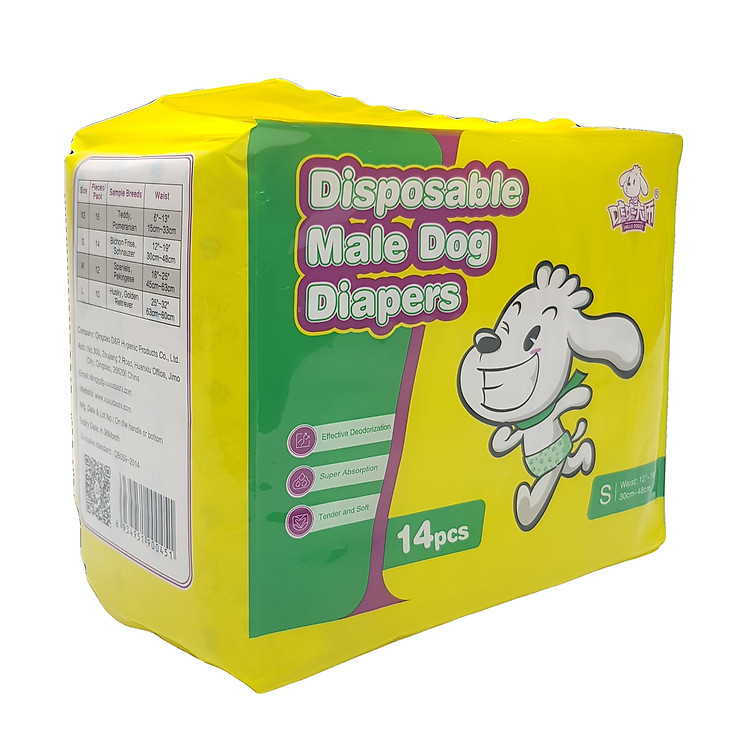 Bỉm vệ sinh cho chó đực (dạng quấn bụng) thấm hút vượt trội