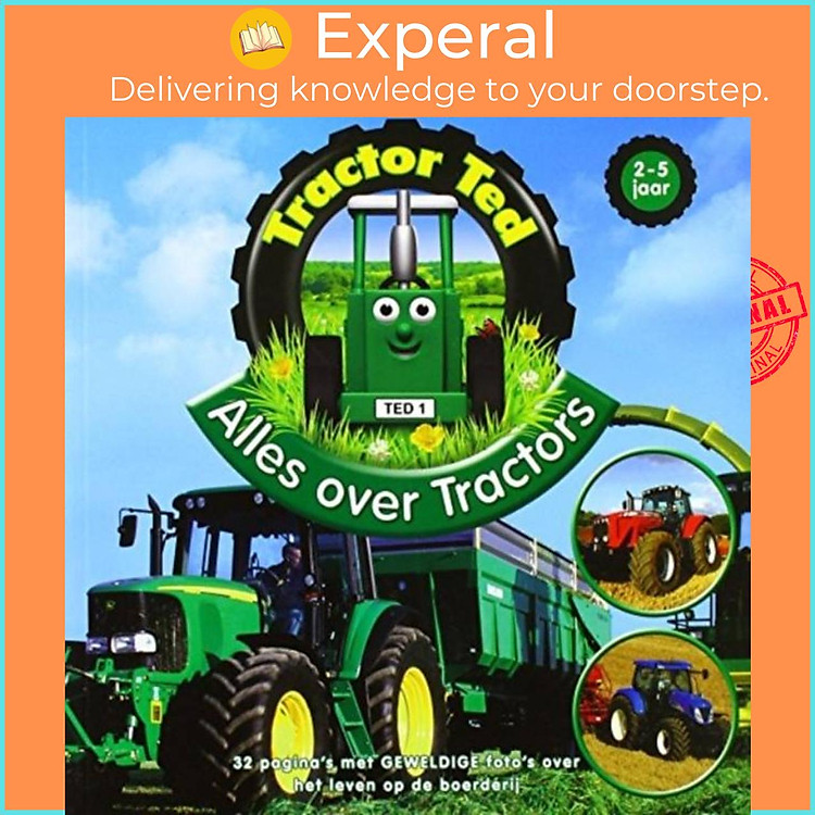 Sách - TRACTOR TED ALLES OVER TRACTORS by ALEXANDRA HEARD (UK edition, paperback)