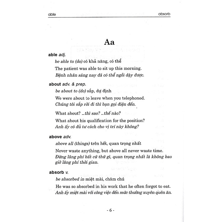 Từ Điển Các Cụm Từ Thường Dùng Trong Tiếng Anh - Căn Bản - Ảnh 4