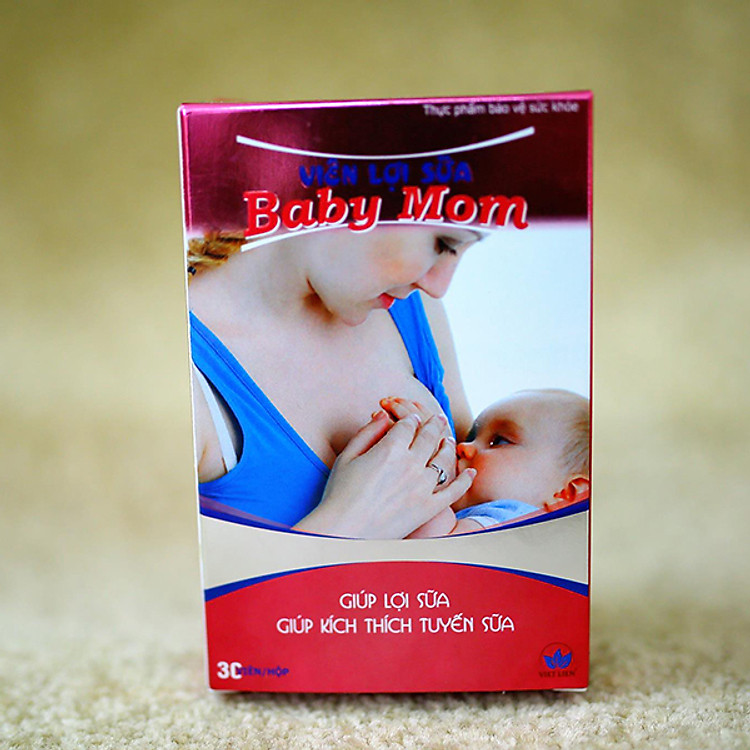 Thực Phẩm Chức Năng Viên lợi sữa Baby Mom (hộp 30 viên)