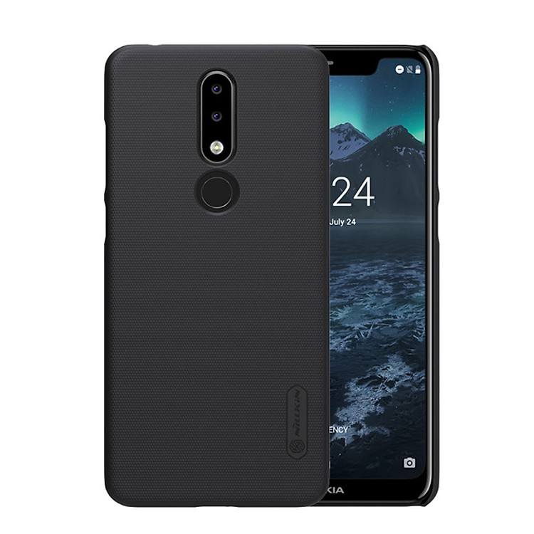 Ốp lưng sần dành cho Nokia 5.1 Plus / Nokia X5 Nillkin chống sốc (Đính kèm 1 giá đỡ hoặc 1 miếng dán màn hình) - Hàng chính hãng