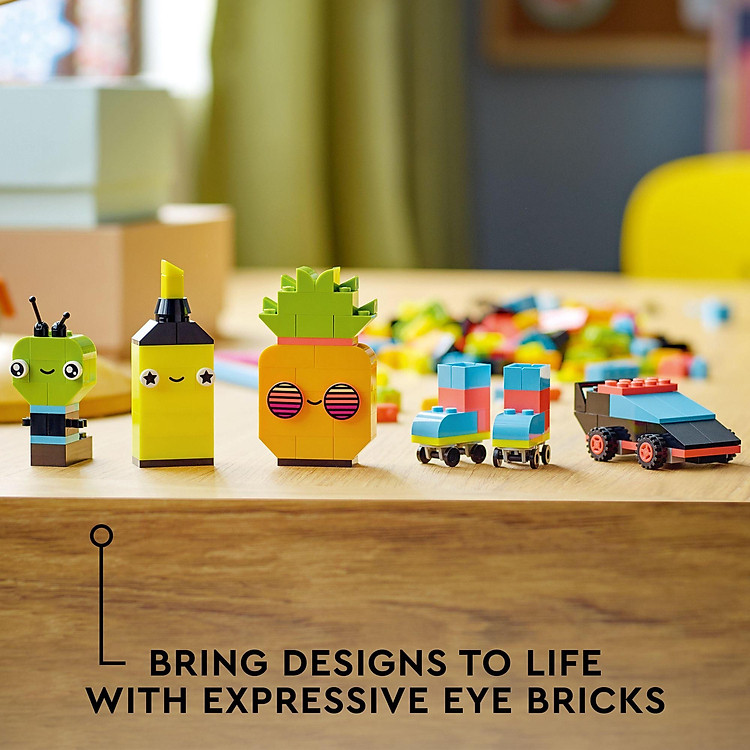 LEGO Classic 11027 Gạch Sáng Tạo Neon Chính hãng Ưu đãi - Hình ảnh 3