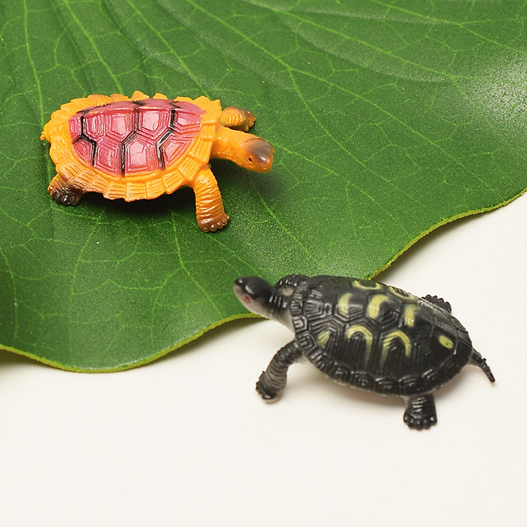 Mua Set 8 đồ chơi rùa giả trang trí Chính hãng Giá rẻ - Hình ảnh 4