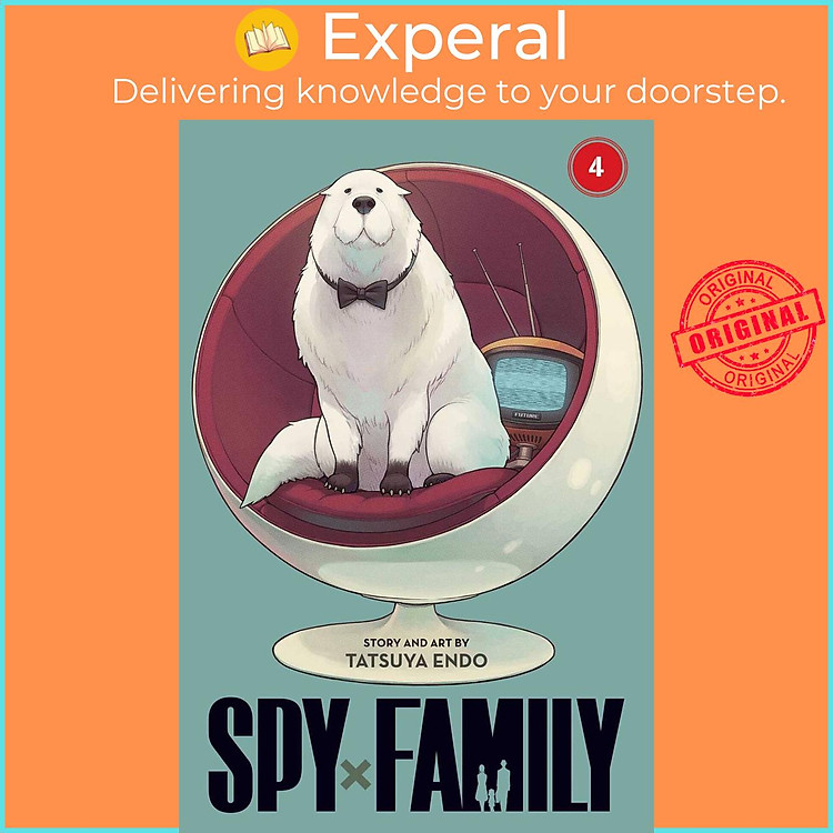 Sách - Spy x Family, Vol. 4 by Tatsuya Endo (UK edition, paperback)