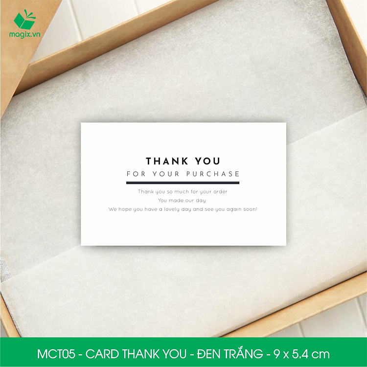 Thiệp Cảm Ơn Khách Hàng MCT05 (500 chiếc) - Ảnh 5