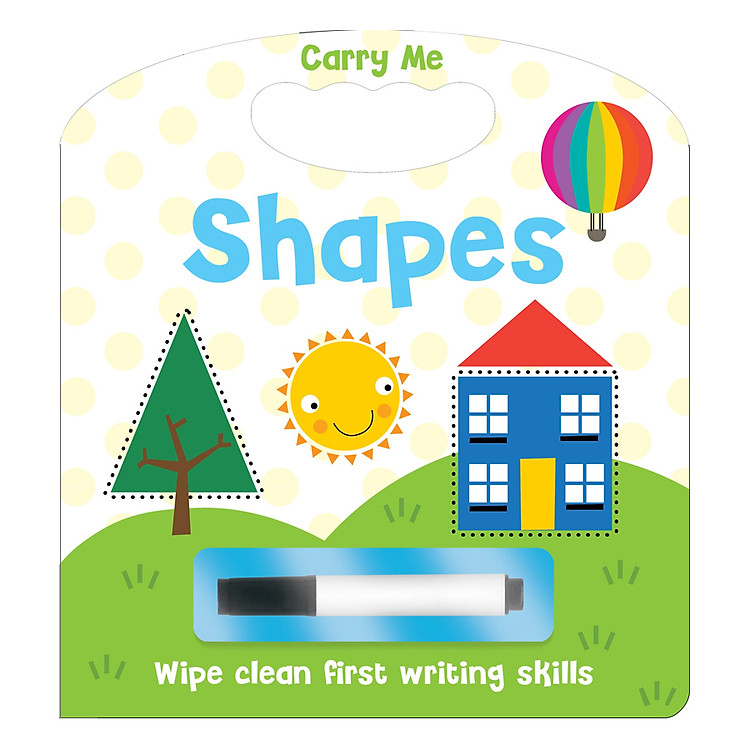 Sách Carry Me Wipe Clean Shapes