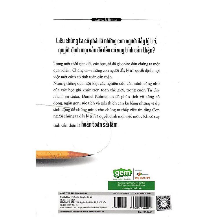 Tư Duy Nhanh Và Chậm - Ảnh 2
