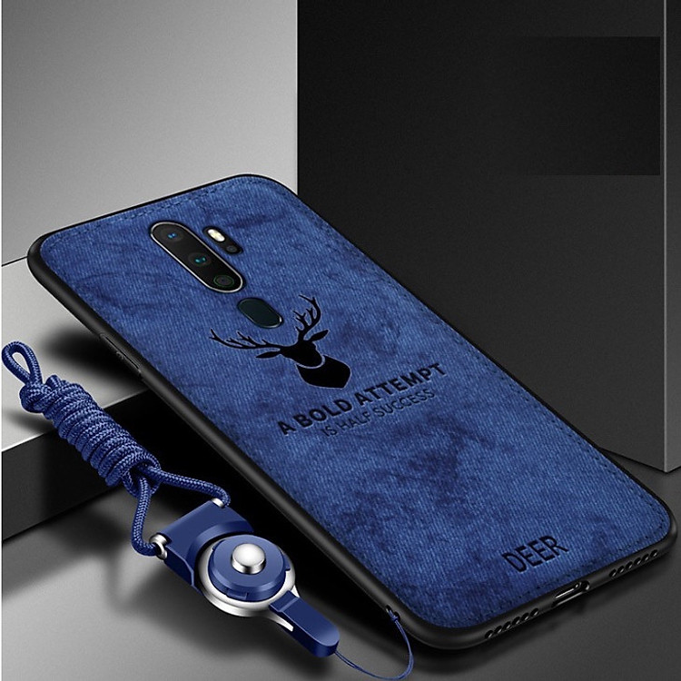 Ốp Lưng Vải Jeans Cho OPPO A5 2020