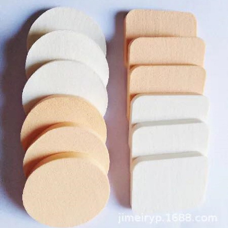 Combor 12 bông mút trang điểm mềm