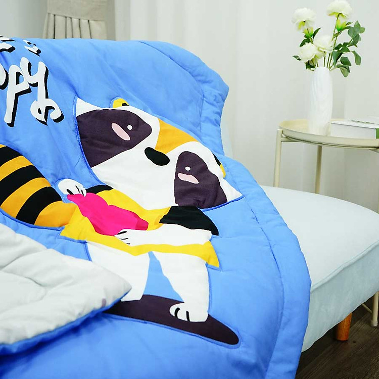 Mua Chăn Em Bé Raccoon K-Bedding Everon Chính hãng Ưu đãi - Hình ảnh 3