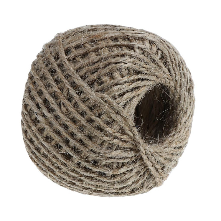 Jute Rope Natural Linen Twine Rustic String Cord Rope DIY String 70 Yards
